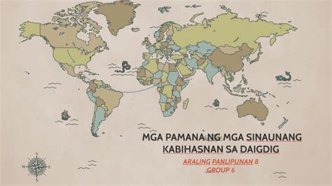 Mapa ng unang paglalakbay misyonero